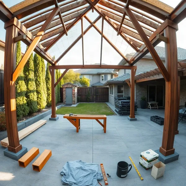 Professional Gazebo Installation in Dubai carried out by a licensed technician