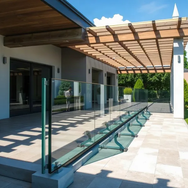 Professional Glass Balustrade in Dubai carried out by a licensed technician