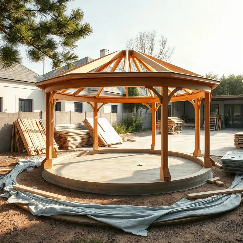 Round Gazebo Designs Dubai Loves - Licensed