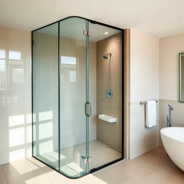 Professional Sliding Shower Glass Door Installation in Dubai carried out by a licensed technician