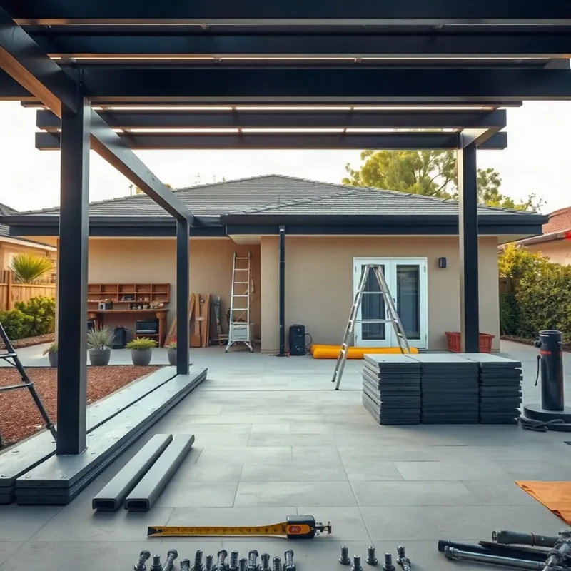 Steel Pergolas Built to Last - Licensed