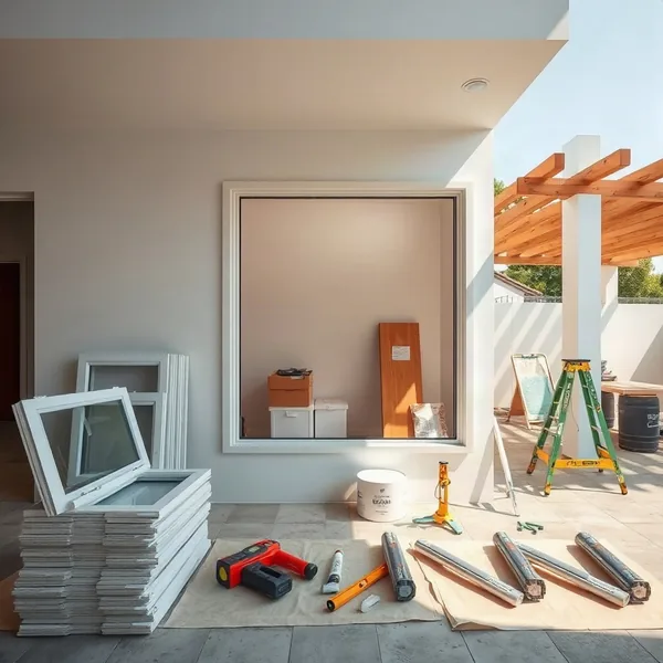 Professional Tilt And Turn Window Installation in Dubai carried out by a licensed technician